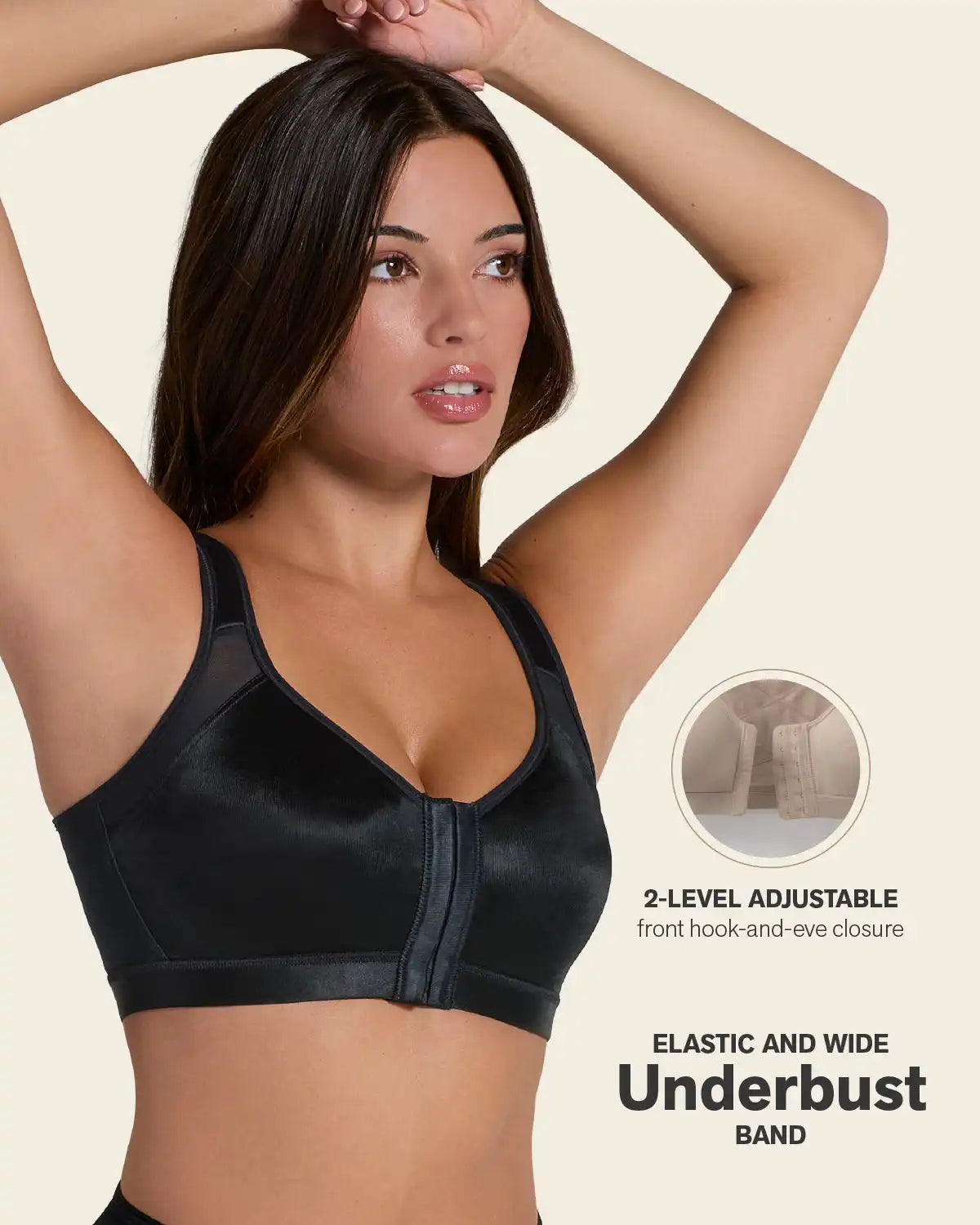 Unlined Wireless Posture Corrector Bra