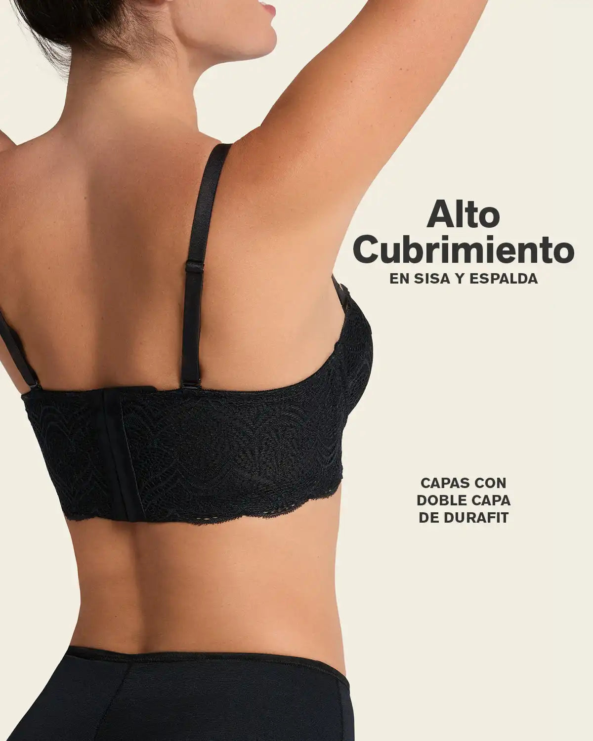 Convertible Balconette Lace Push Up Bra
