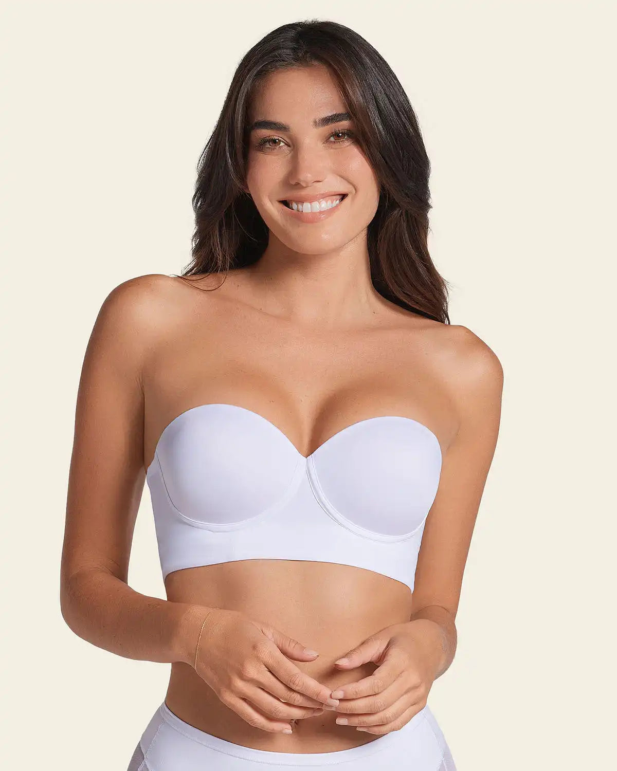 2-Pack Bras 360: Strapless Longline Contouring Bras