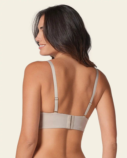 Triple Push-Up Strapless Bra