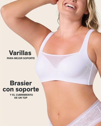 2-Pack Smart Fusion Mesh Front Contouring Bras
