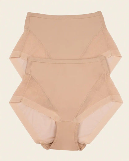 2-Pack Truly Undetectable Comfy Shaper Panties