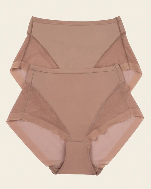 2-Pack Truly Undetectable Comfy Shaper Panties