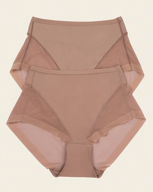 2-Pack Truly Undetectable Comfy Shaper Panties