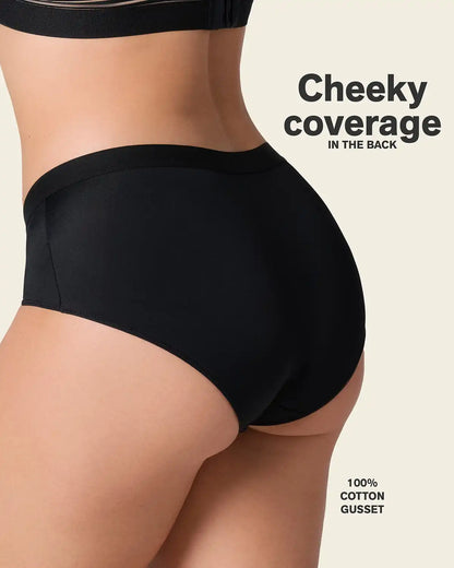 Semi Low-Rise Smooth Hiphugger Panty