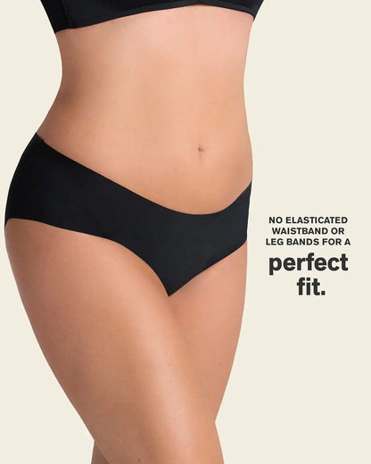 3-Pack No Ride-Up Seamless Hiphugger Panties