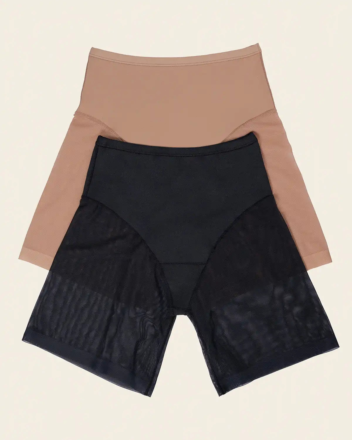 2-Pack Truly Undetectable Sheer Shaper Shorts