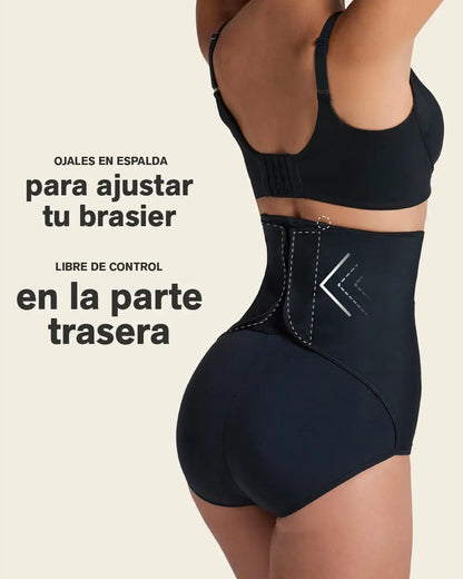 Firm Compression Post Surgical Panty w/ Adjustable Belly Wrap