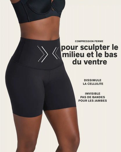 Moderate High-Waisted Shaper Short