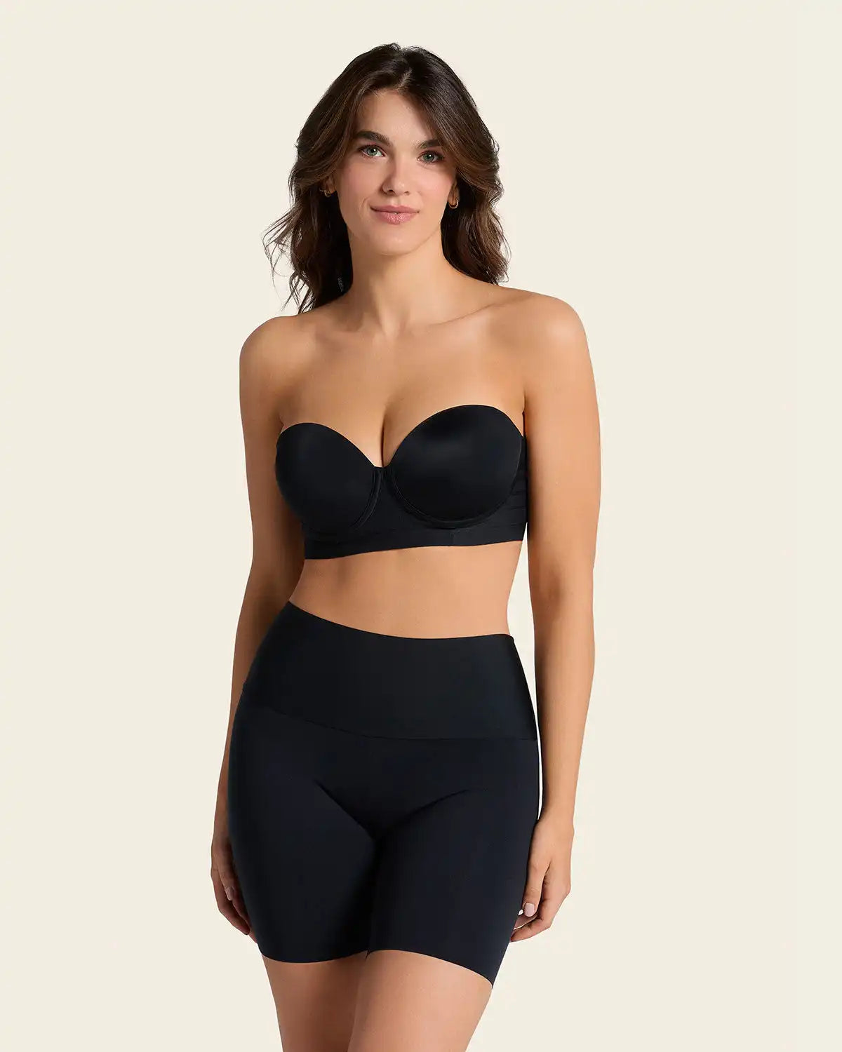 2-Pack Stay-In-Place Seamless Shapewear Shorts