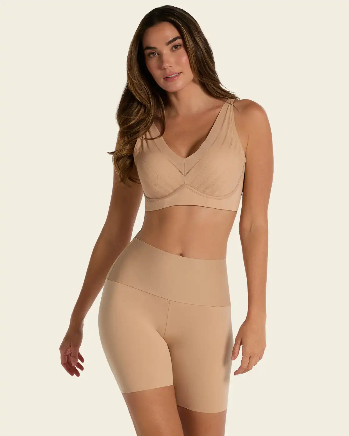 Stay-In-Place Seamless Shapewear Shorts