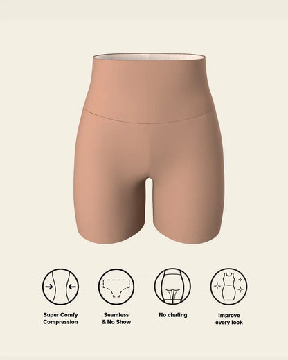 Stay-In-Place Seamless Shapewear Shorts