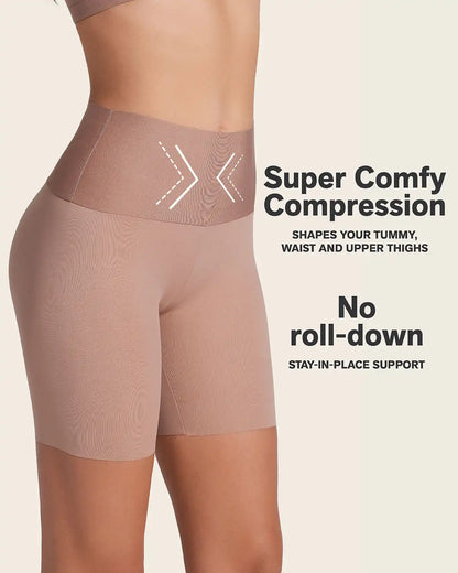 2-Pack Stay-In-Place Seamless Shapewear Shorts