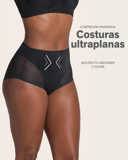 3-Pack High-Waisted Sheer Lace Shaper Panties