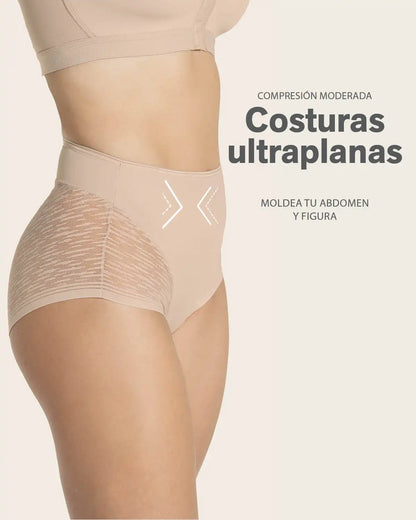 3-Pack High-Waisted Sheer Lace Shaper Panties
