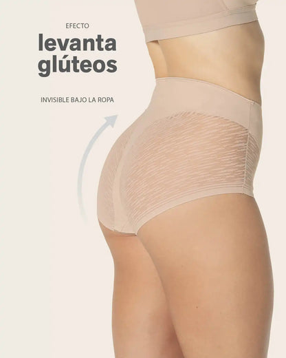 3-Pack High-Waisted Sheer Lace Shaper Panties