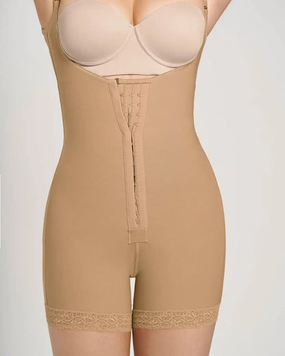 Post-Surgical Short Girdle with Front Hook-And-Eye Closure