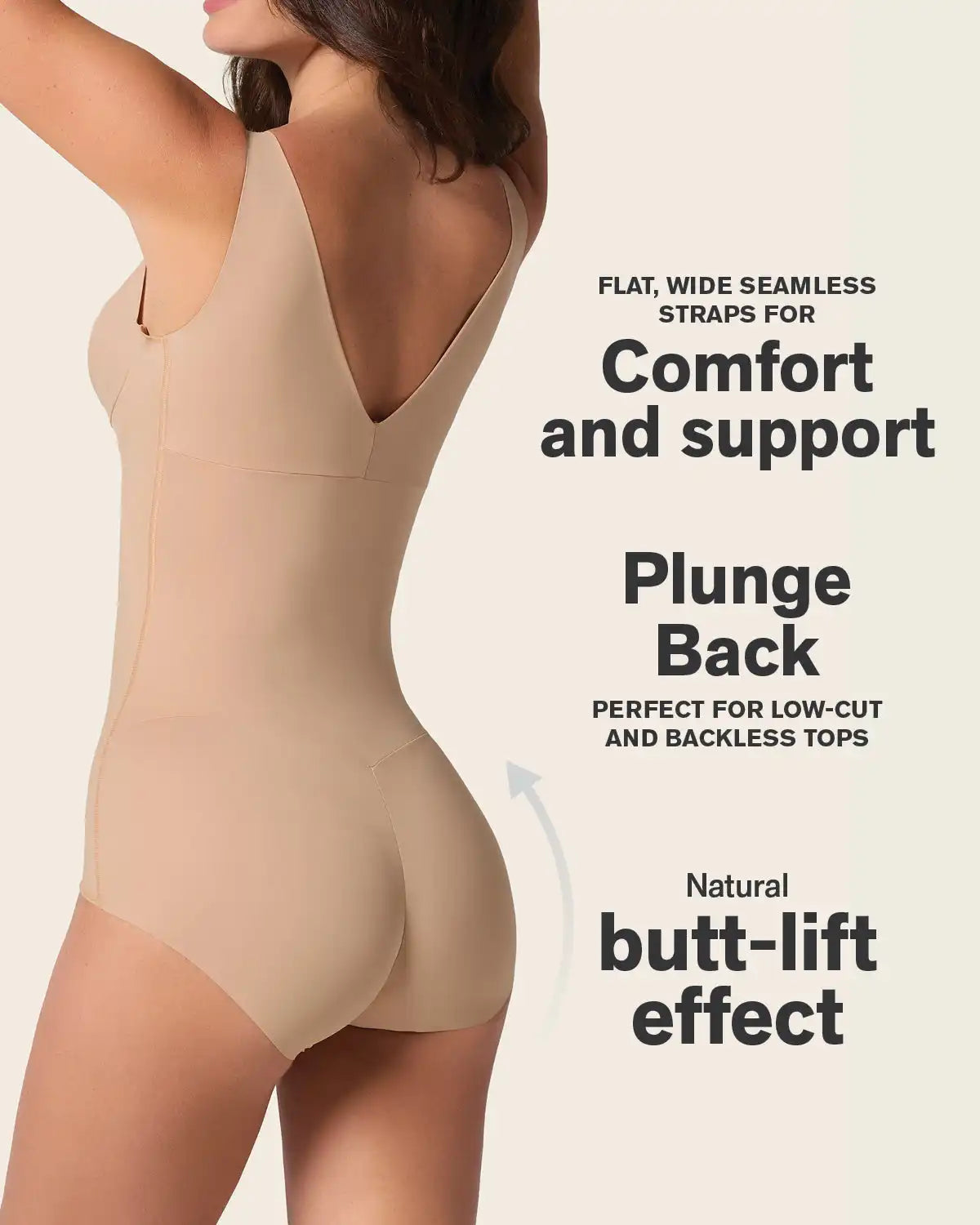 Plunge Back Classic Ultra Sculpting Body Shaper