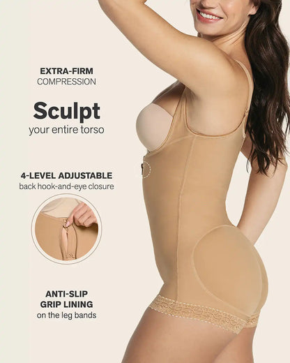 Boyshort Bottom Body Shaper with Extra-Firm Compression