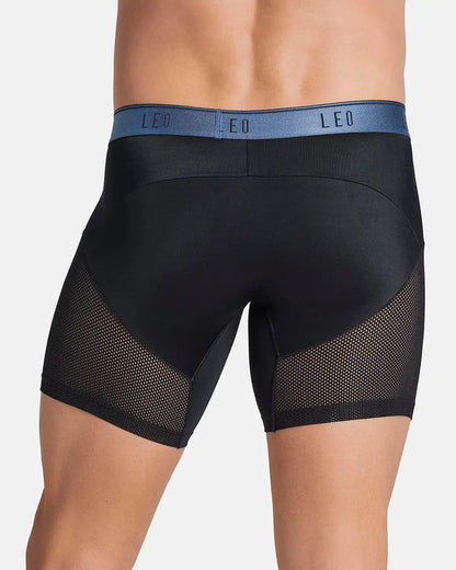 3-Pack High-Tech Mesh Boxer Briefs with Ergonomic Pouch