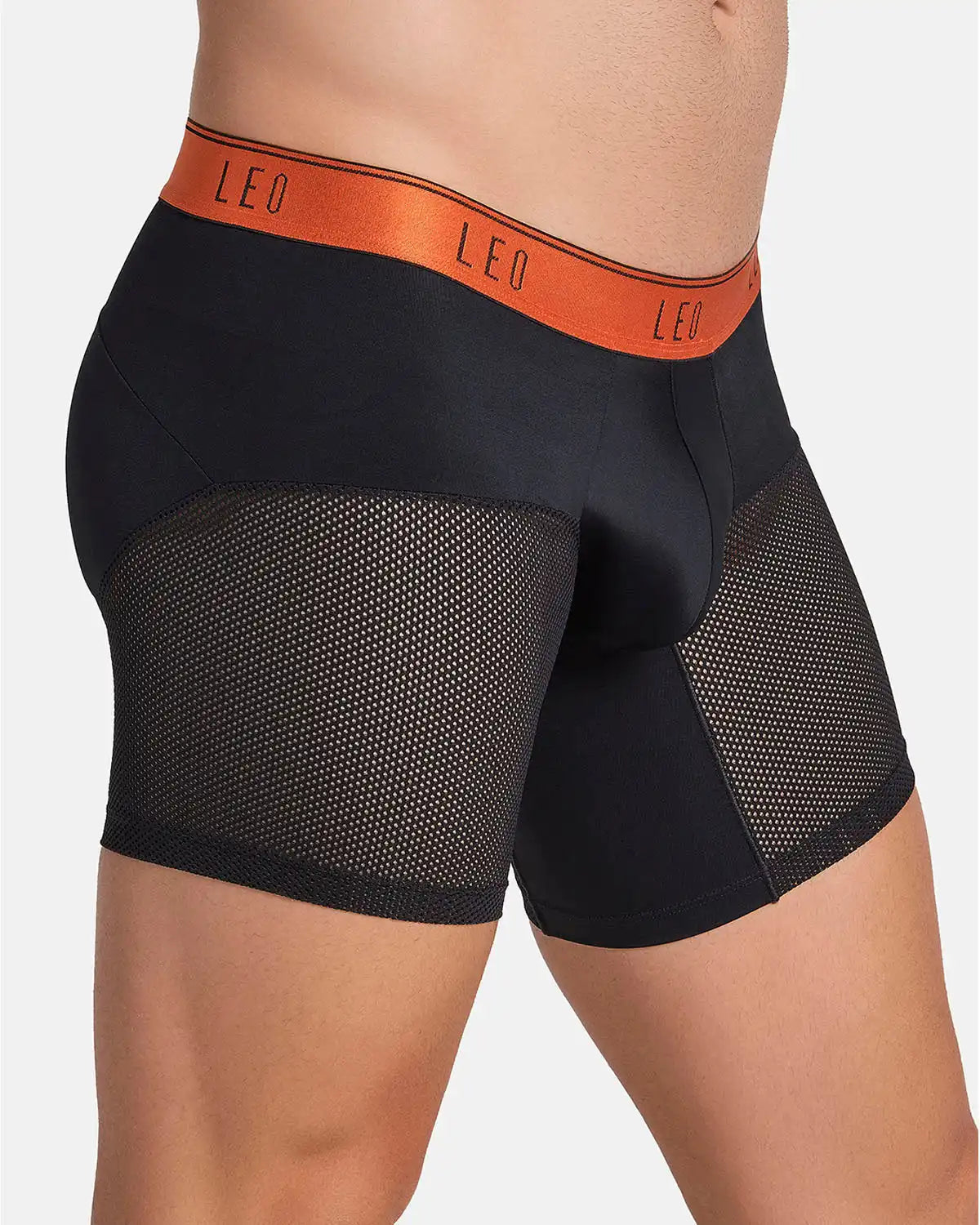 5-Pack High-Tech Mesh Boxer Briefs with Ergonomic Pouches