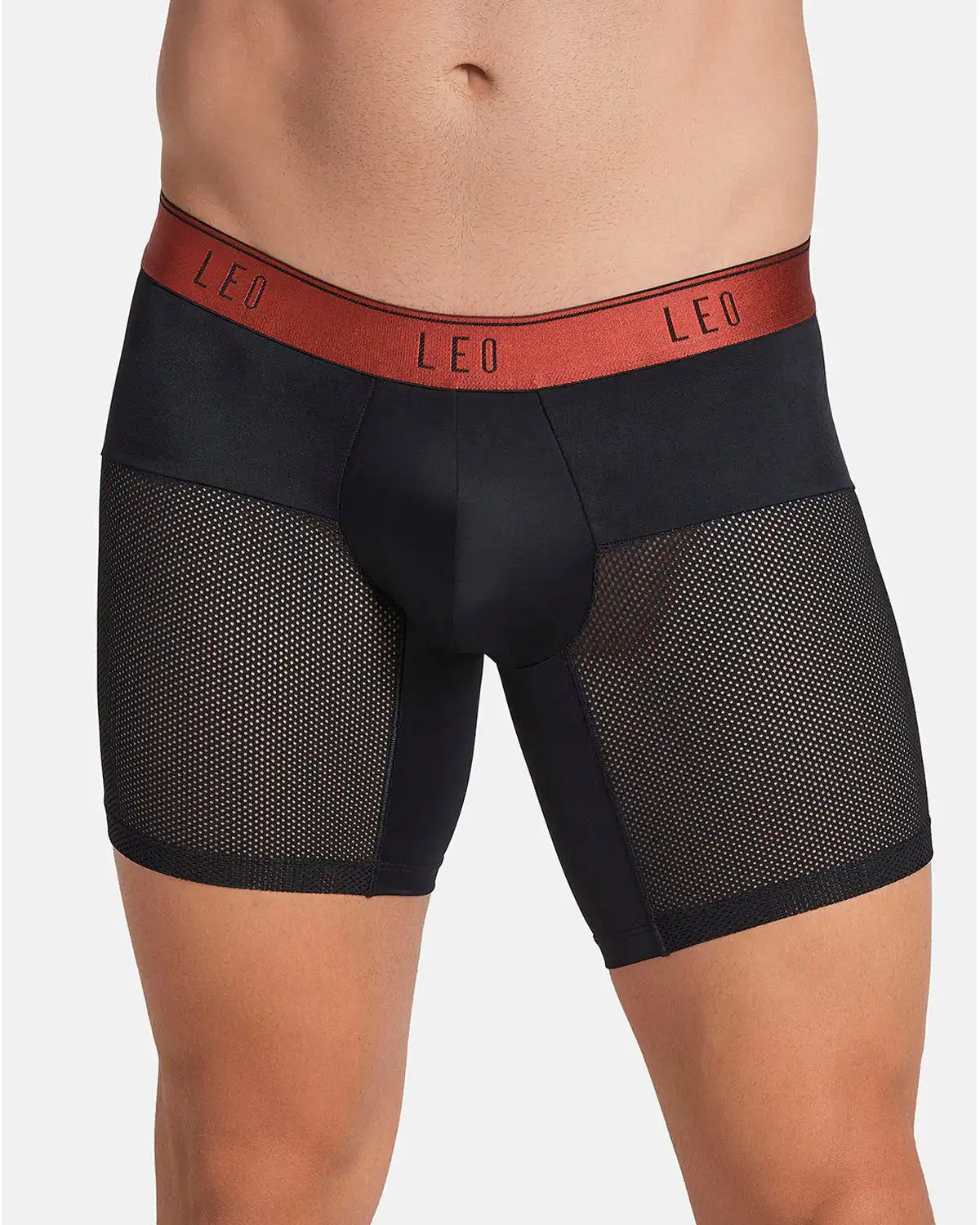 3-Pack High-Tech Mesh Boxer Briefs with Ergonomic Pouch