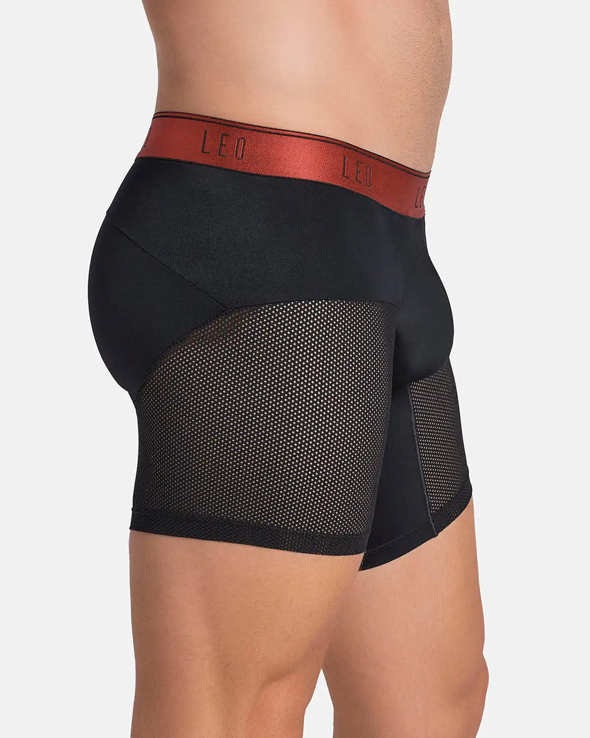 3-Pack High-Tech Mesh Boxer Briefs with Ergonomic Pouch