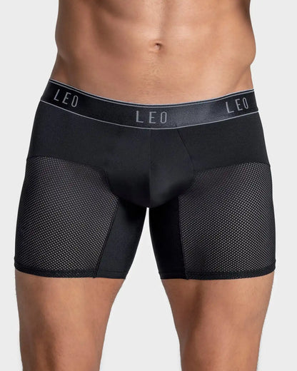 High-Tech Mesh Boxer Brief with Ergonomic Pouch