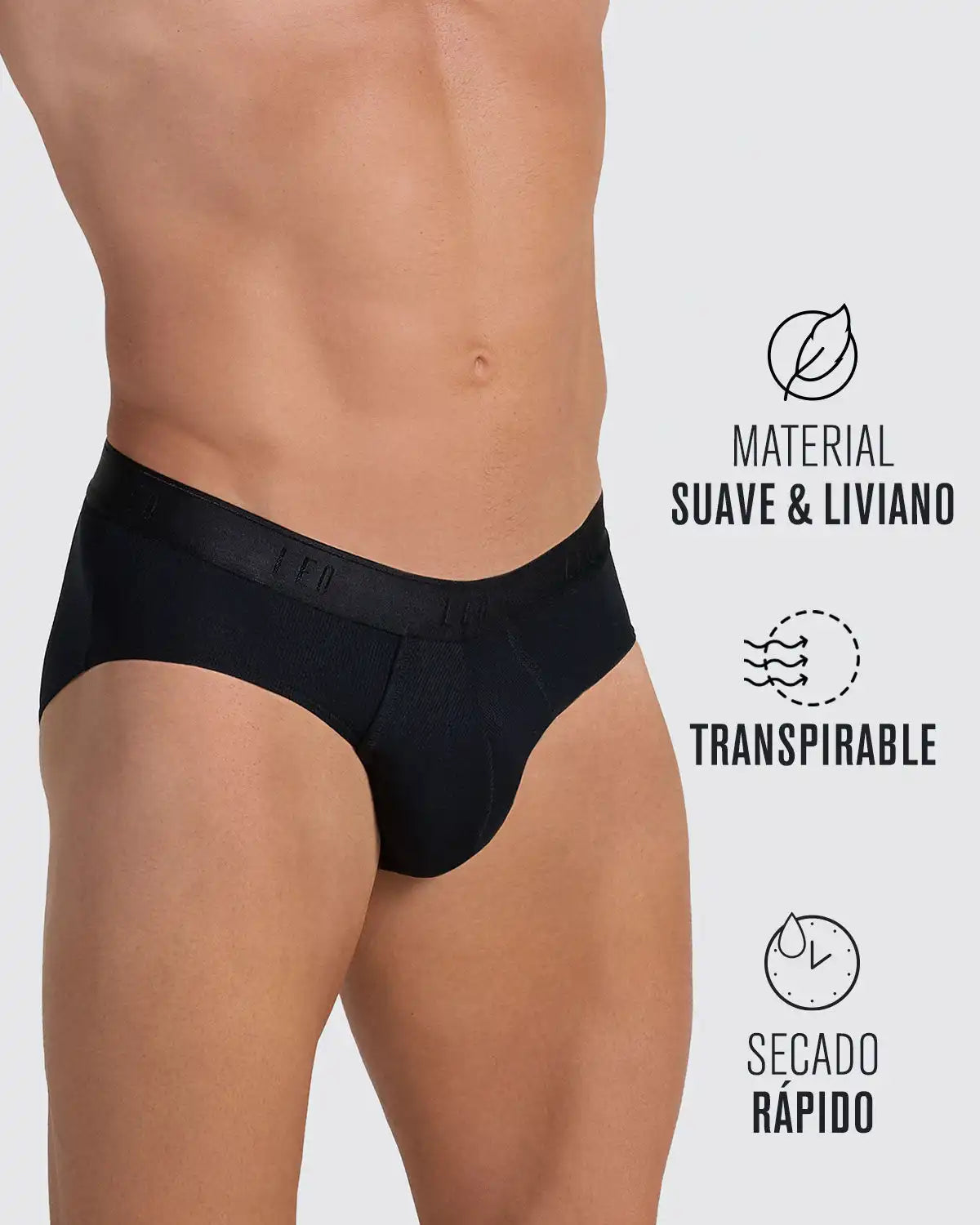 Ultra-Light Brief with Ergonomic Pouch