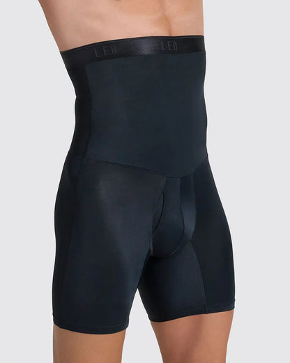 High-Waisted Stomach Shaper Boxer Brief