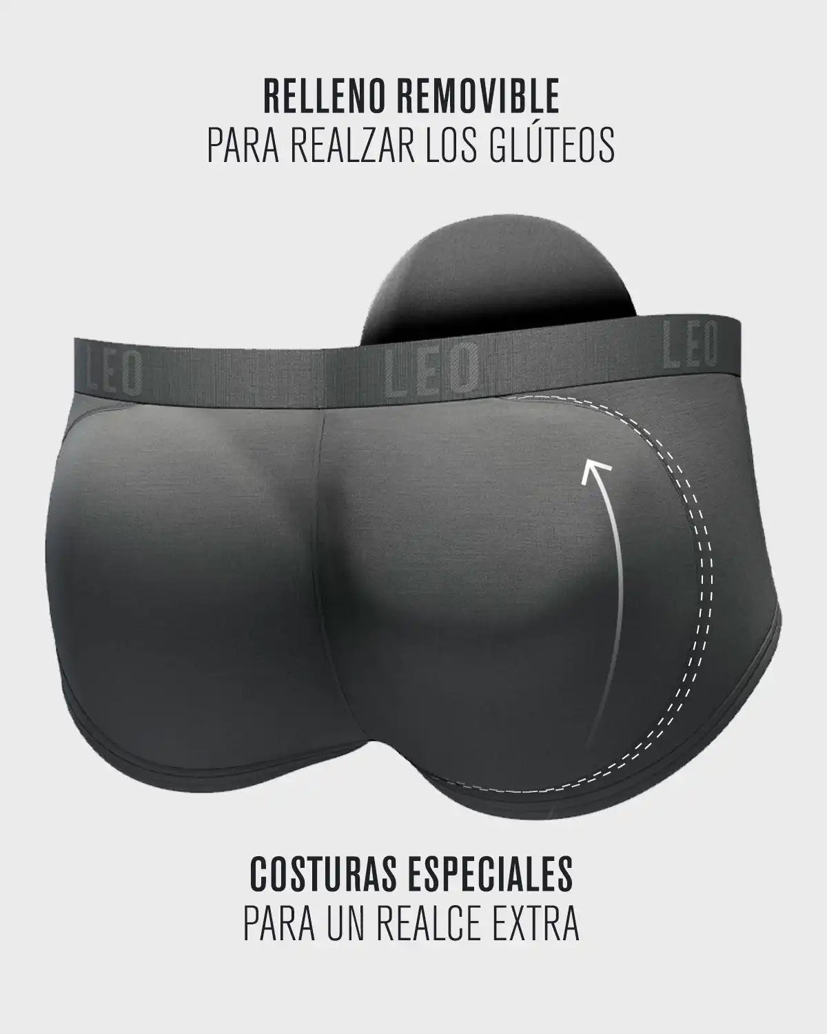 Men's Instant Butt Lift Padded Brief