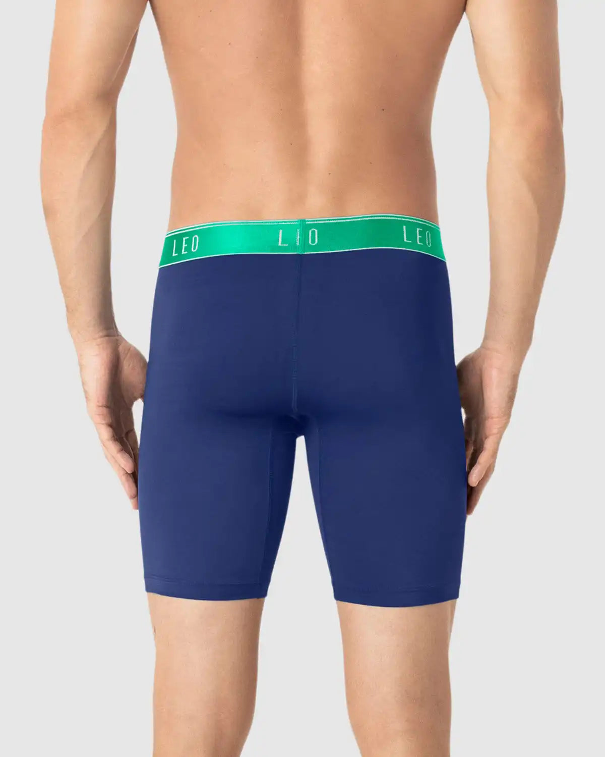 Microfiber Long Boxer Brief with Ergonomic Pouch