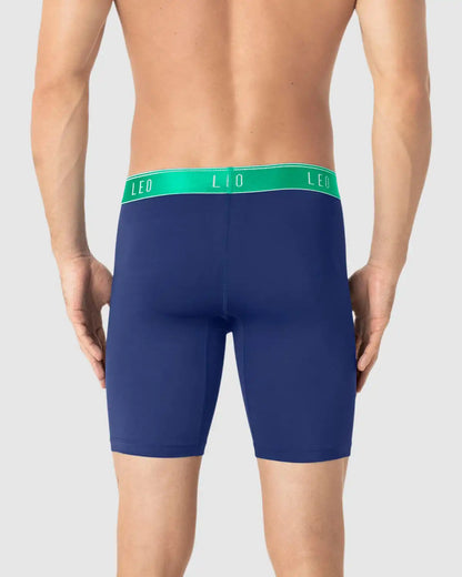 Microfiber Long Boxer Brief with Ergonomic Pouch