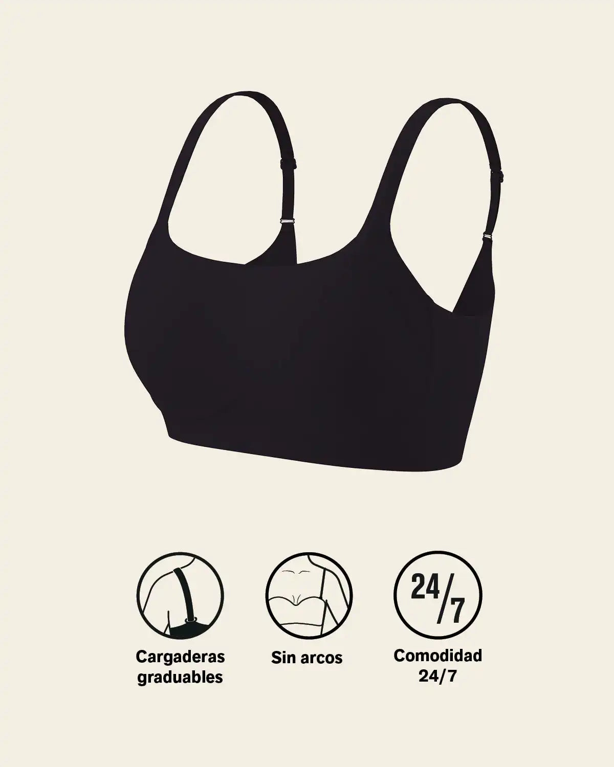 2-Pack Everyday Wireless Support Bras