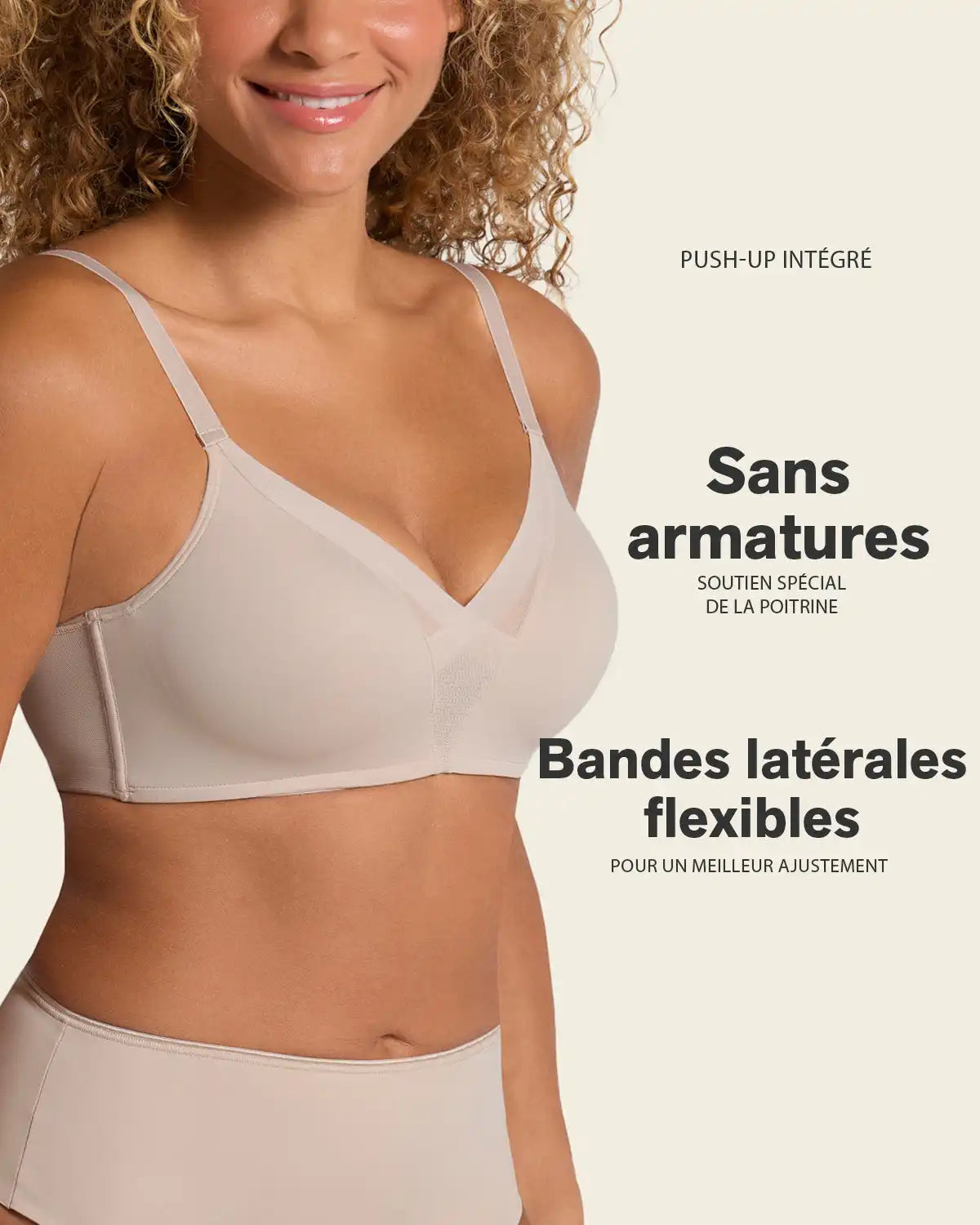 Wireless Push Up Bra