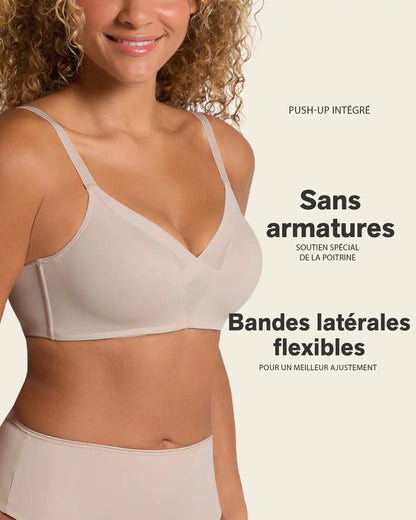 Wireless Push Up Bra