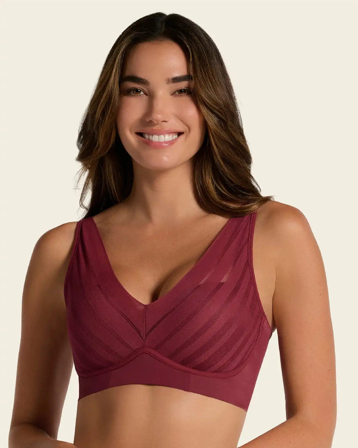 Lace Wireless Support Bra