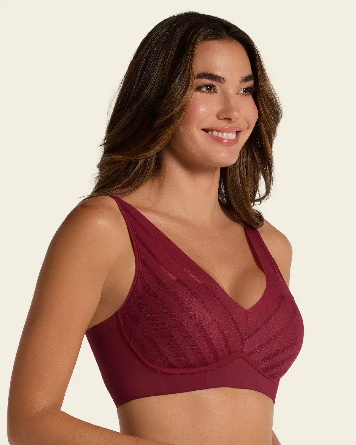 Lace Wireless Support Bra