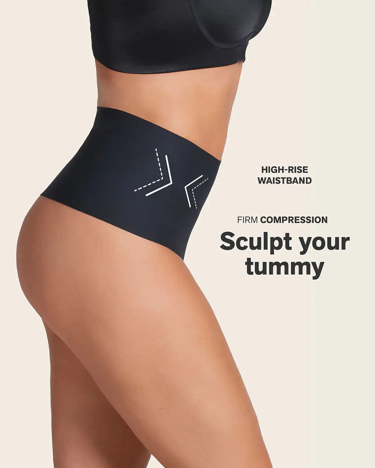 2-Pack FusedContour High-Tech High-Waisted Sculpting Thongs