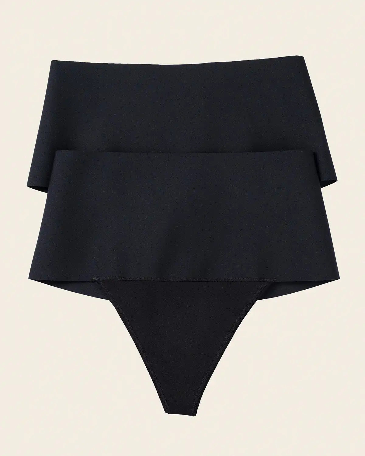 2-Pack FusedContour High-Tech High-Waisted Sculpting Thongs