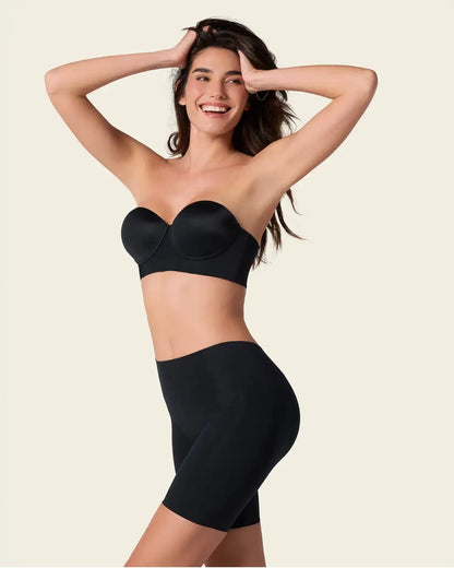 Undetectable Backless Moderate Shaper Short