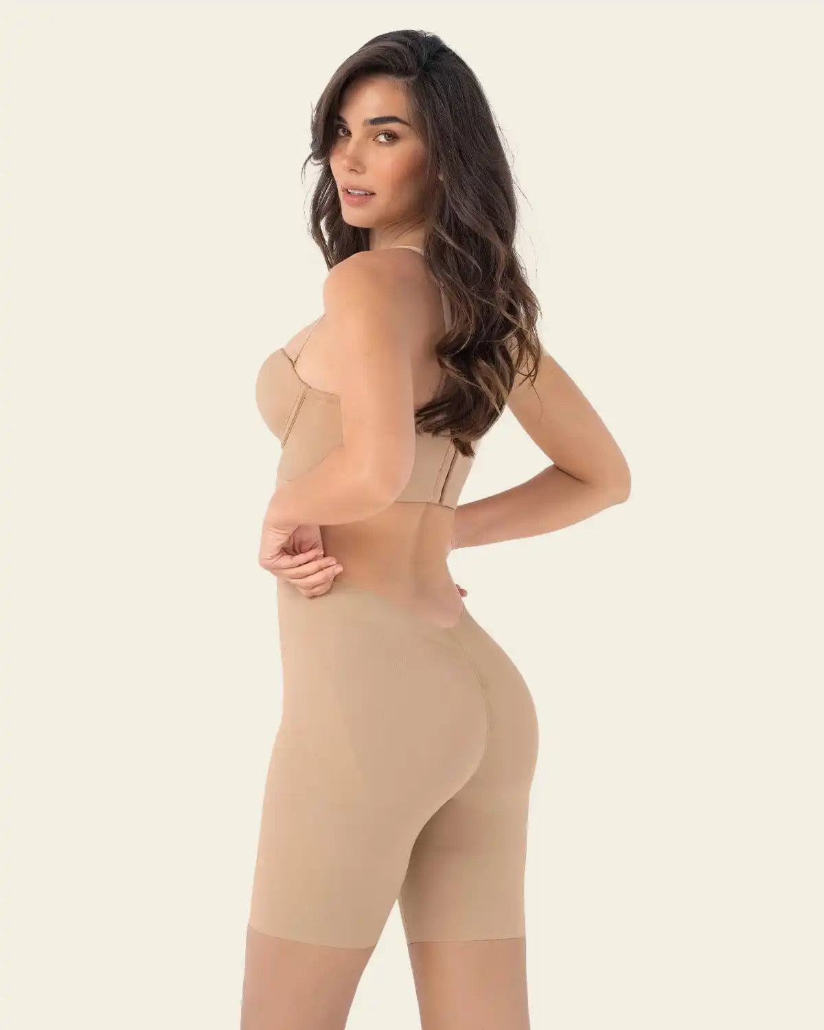 Undetectable Backless Moderate Shaper Short