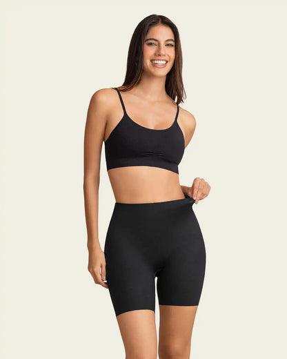 High-Waisted Mid-Thigh Shaper Short