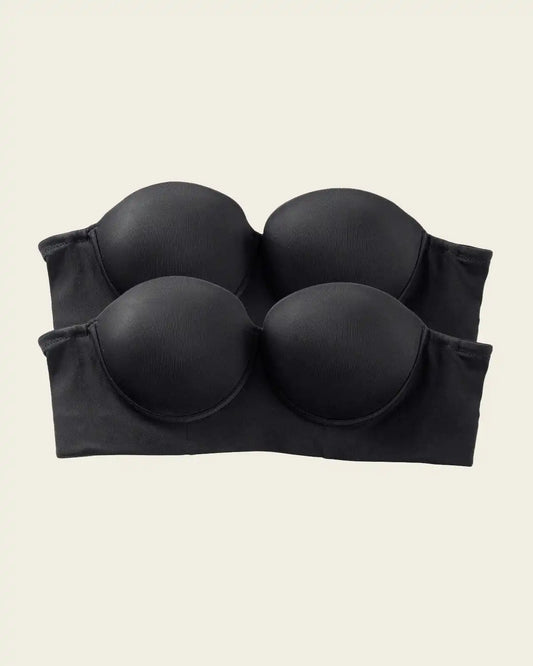 2-Pack Bras 360: Strapless Longline Contouring Bras