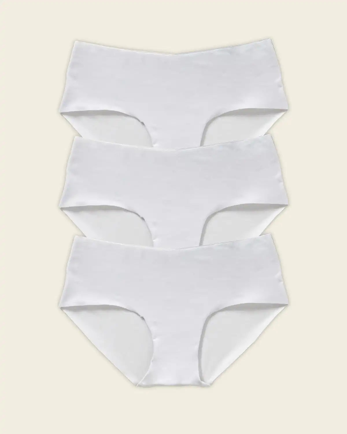 3-Pack No Ride-Up Seamless Hiphugger Panties