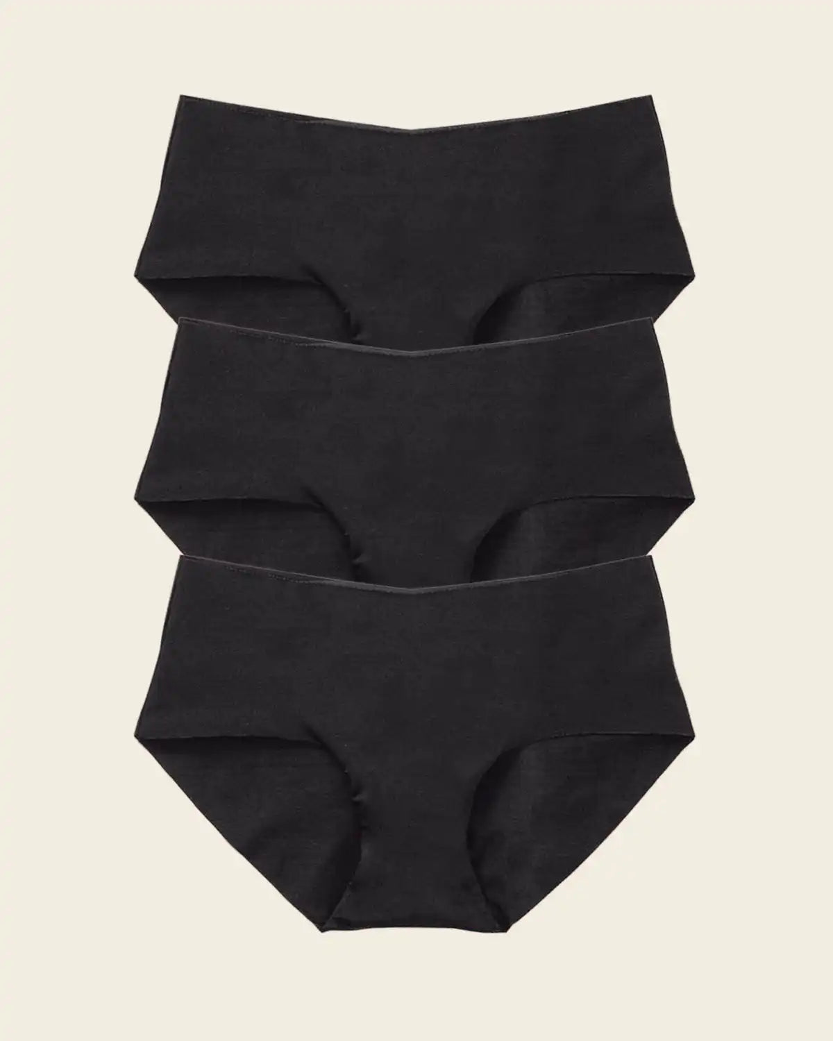 3-Pack No Ride-Up Seamless Hiphugger Panties