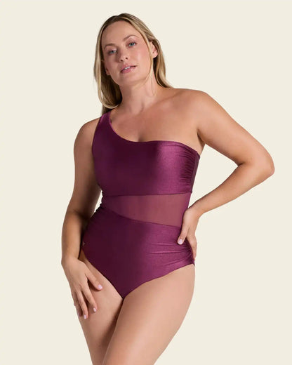 Radiant One-Shoulder One-Piece Shaping Swimsuit