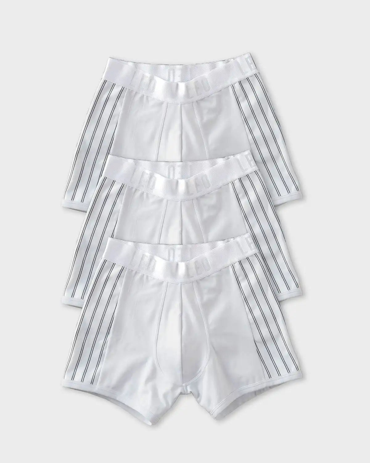 3-Pack Perfect Fit Trunks with Contrast Details