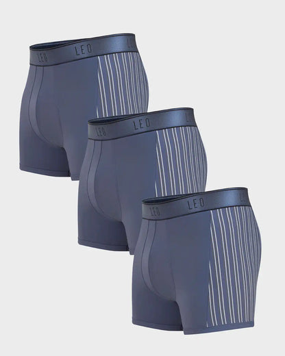 3-Pack Perfect Fit Trunks with Contrast Details