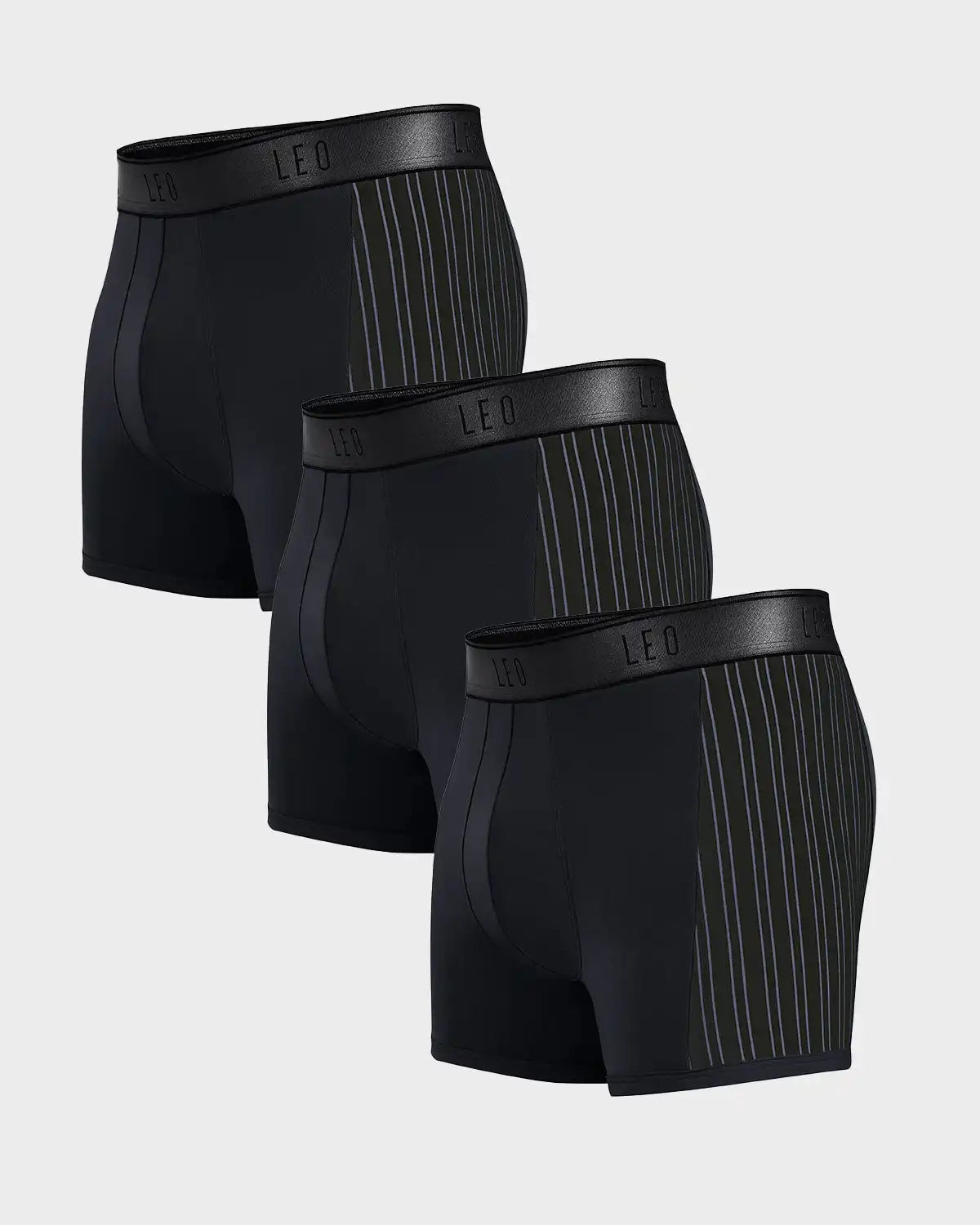 3-Pack Perfect Fit Trunks with Contrast Details